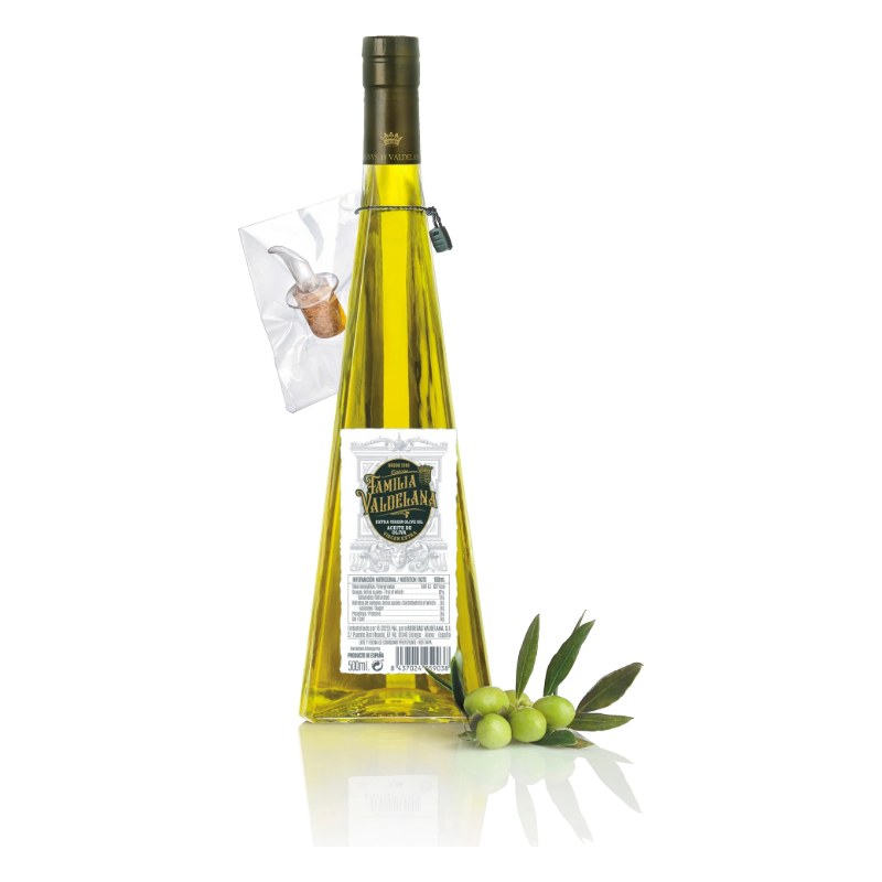 Botella de Aceite de Oliva Virgen Extra Familia Valdelana