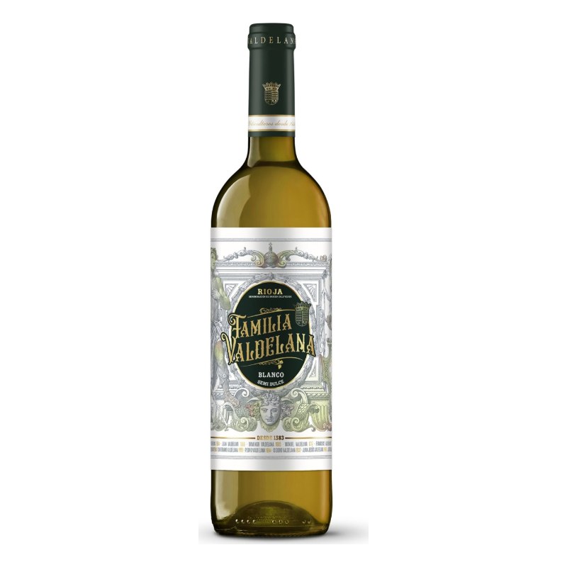 Botella de Familia Valdelana Blanco Semidulce
