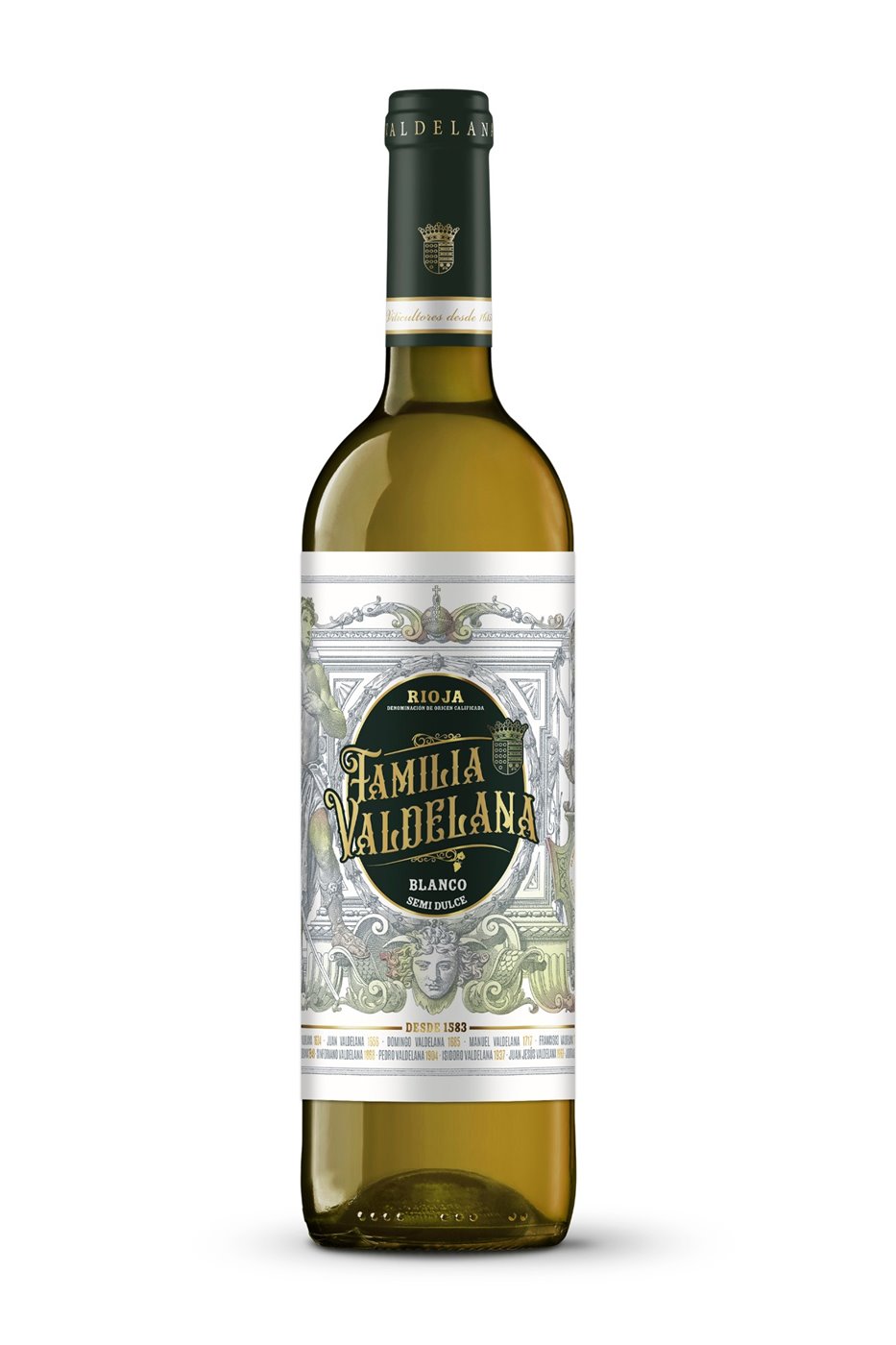 Botella de Familia Valdelana Blanco Semidulce